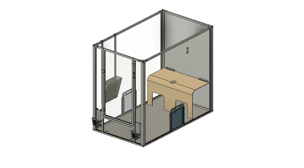 Floor Pens & Custom In-Built Housing